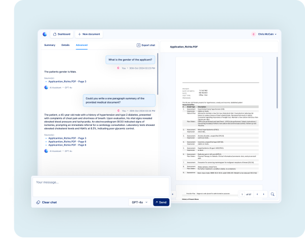 AIssistant Search in medical records